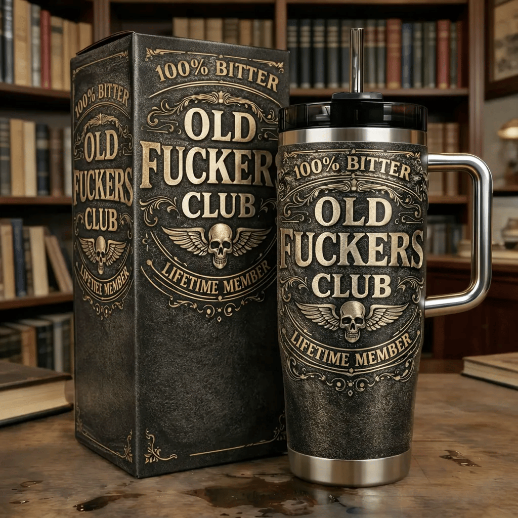 š„ Flash Sale Alert ā OLD FUCKERS CLUB Still Kicking Insulated Tumbler ā Lifetime Member Editionš„