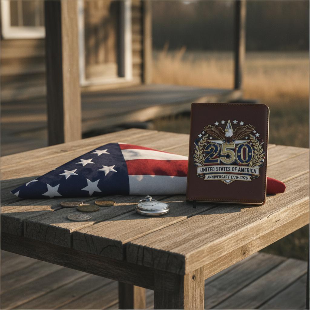 250th U.S. Anniversary Pen & Notebook Set🔥