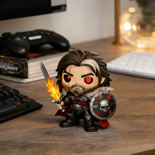 Warrior Legend – Premium Funko Pop–Style Vinyl Figure🏆