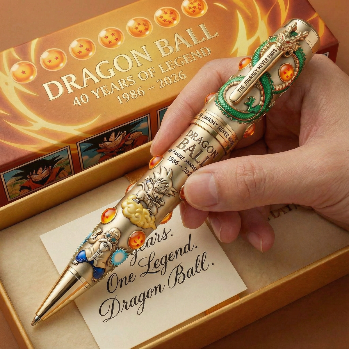 Dragon Ball 40th Anniversary Collector Pen (1986–2026)🔥🔥