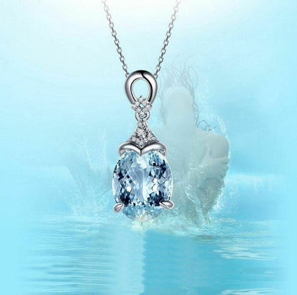 Carat Aquamarine Pendant