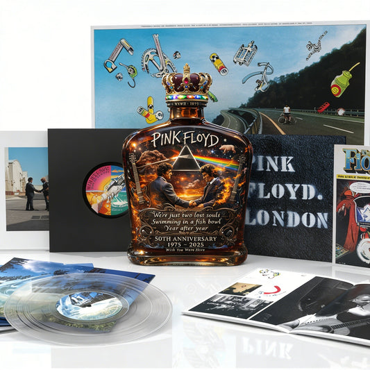 Pink Floyd – “Wish You Were Here”  50th Anniversary Collector’s Whiskey Bottle🔥