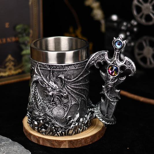 WorldNorse Norse Dragon Sword Mug💋