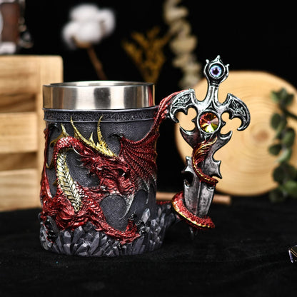 WorldNorse Norse Dragon Sword Mug💋