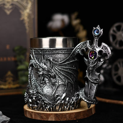 WorldNorse Norse Dragon Sword Mug💋