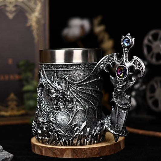 WorldNorse Norse Dragon Sword Mug💋