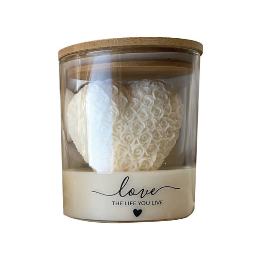 1pcs Love Rose Aroma Candle Glass Cup🏆