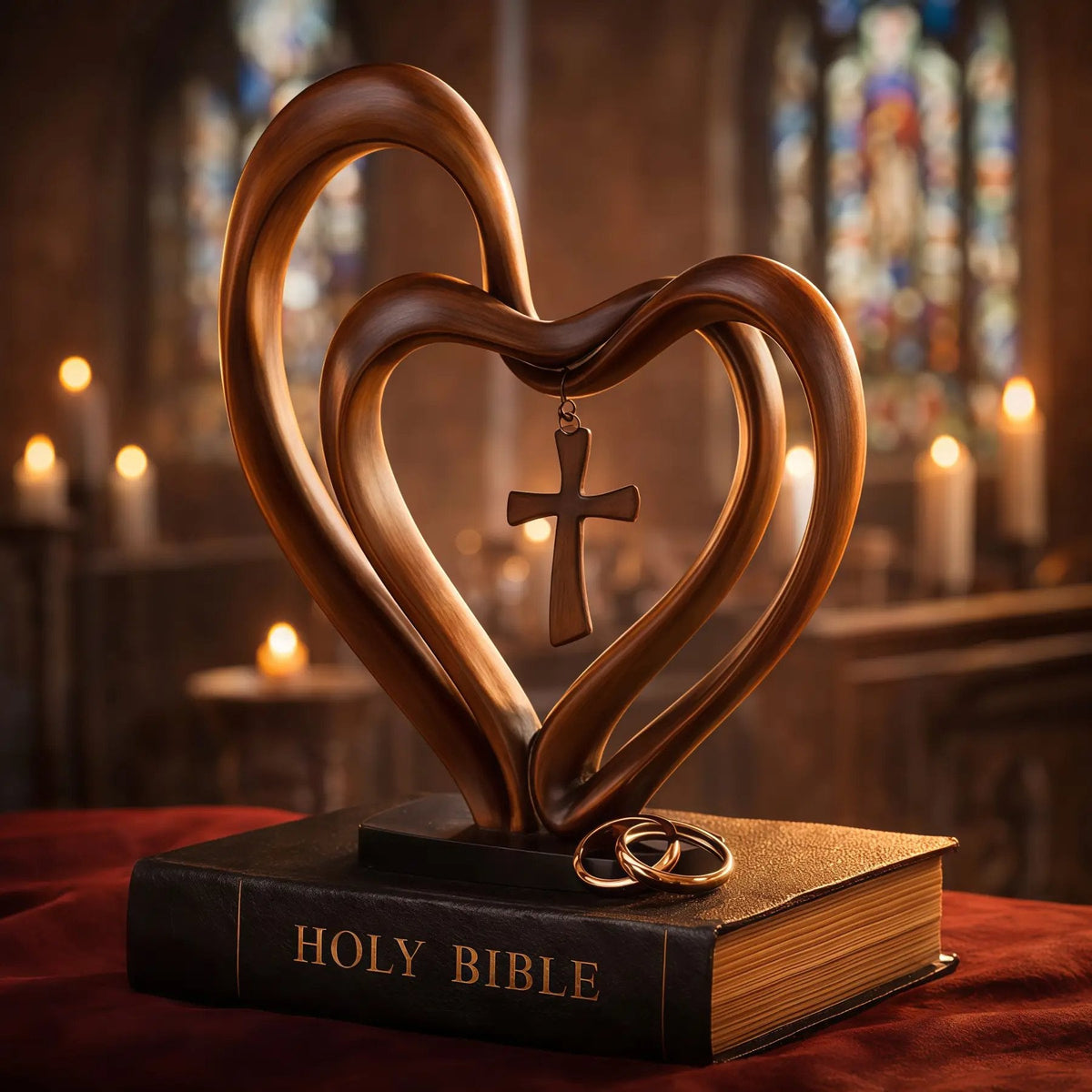 💖The Ultimate Christian Valentine's Gift-✨ A Timeless Reminder That True Love Has Three Hearts: Yours, Theirs, and God's.💋