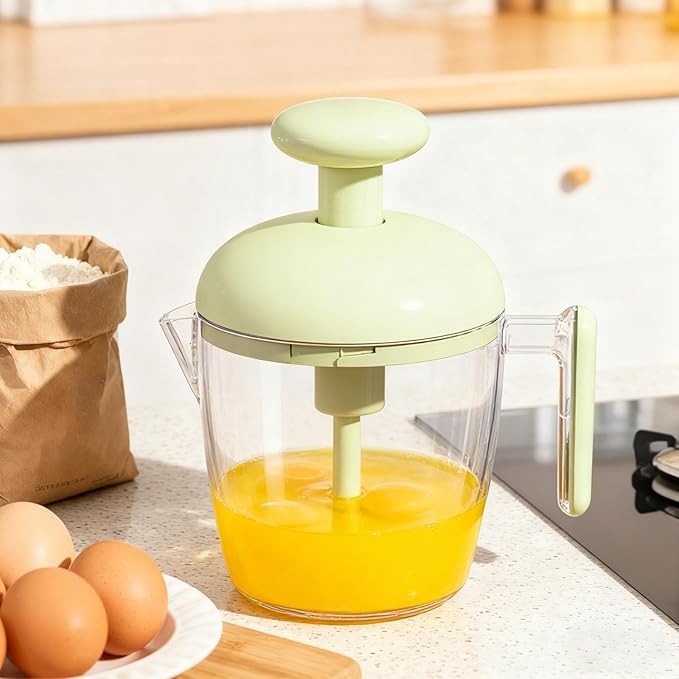 Manual Pressing Egg Beater And Cream Whisk💋