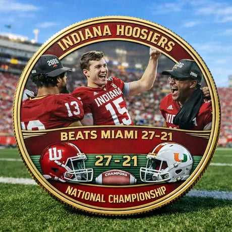 Indiana Hoosiers 2026 National Champions Commemorative Coin💋