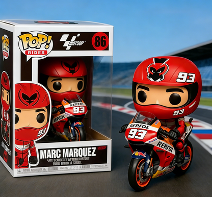 🏍️Marc Márquez 93 Racing Collectible Figure – MotoGP Legendary Rider Pop Style
