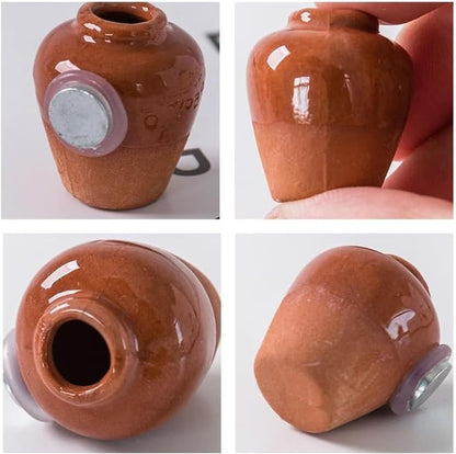 🏆🌸Mini Ceramics Vase Fridge Magnet