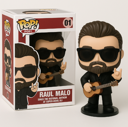 🏆Limited Edition🔥Funko Pop! Vinyl: Raul Malo (Super Bowl XLI National Anthem Performance)