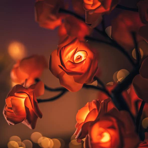 VALENTINES | Rose Tree Lamp 🌷💋