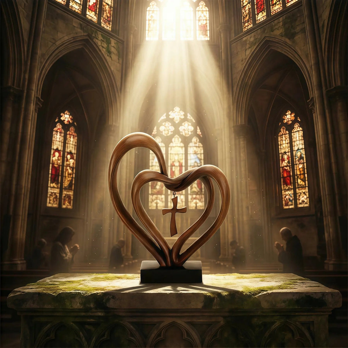 💖The Ultimate Christian Valentine's Gift-✨ A Timeless Reminder That True Love Has Three Hearts: Yours, Theirs, and God's.💋