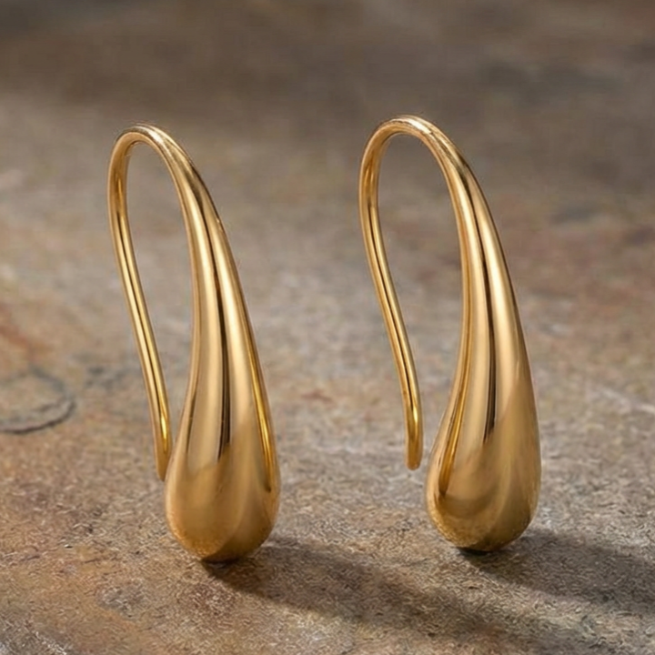 Vintage Golden Drop Earrings