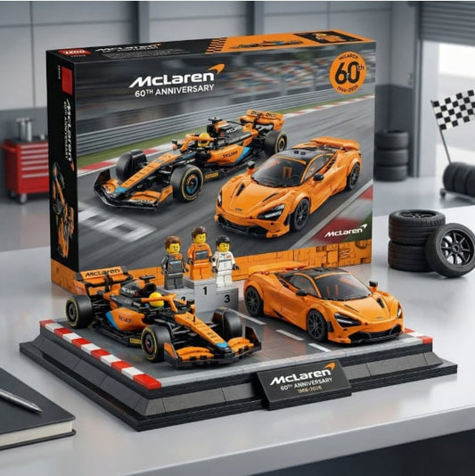 McLaren 6Oth Anniversary CommemorativeBrick Set🔥