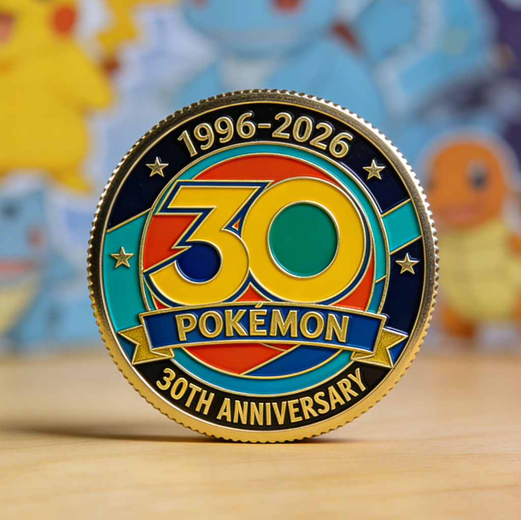 P👁️kém👁️n 30th Anniversary Legacy Collection - Challenge Coin Series💋