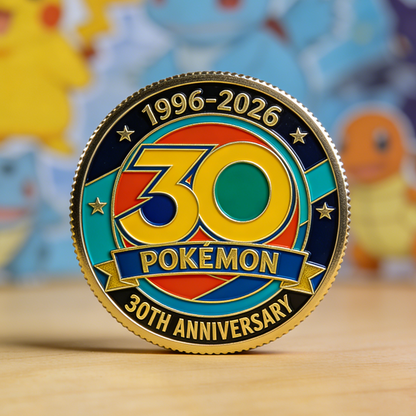 P👁️kém👁️n 30th Anniversary Legacy Collection - Challenge Coin Series💋