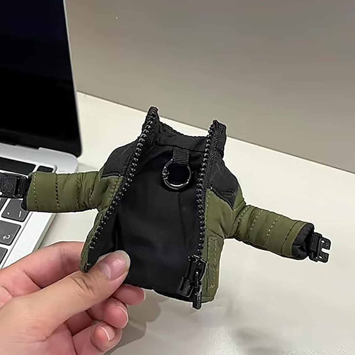 NWT The North Face Mini Nuptse Jacket Keychain Key Holder🧥🏆