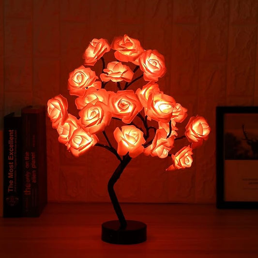VALENTINES | Rose Tree Lamp 🌷💋