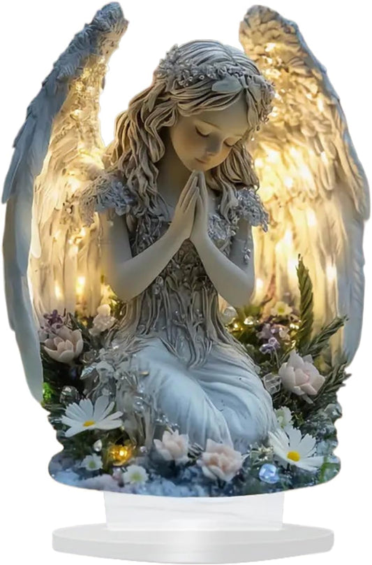 😇Angel Decor - Artistic Design Prayer Angel Acrylic 2D Sign🏆