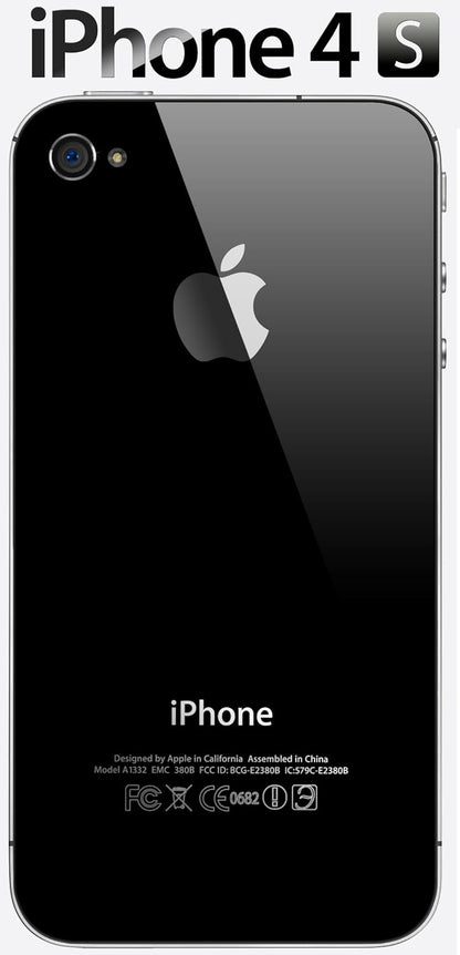 Apple iPhone 4S 16GB Unlocked GSM - Black (Renewed)