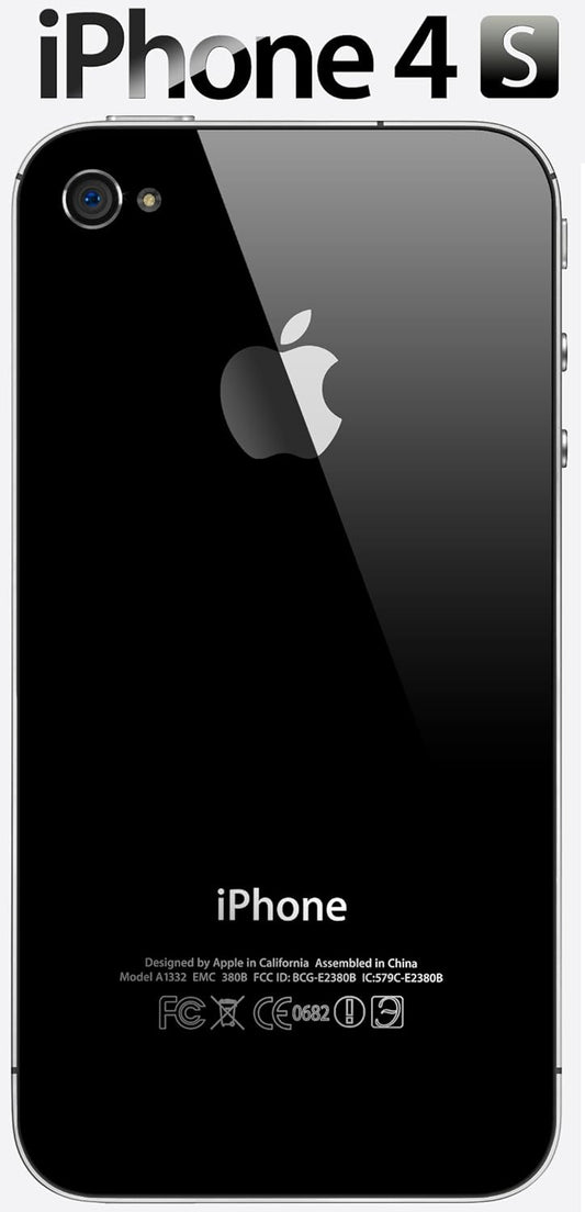 Apple iPhone 4S 16GB Unlocked GSM - Black (Renewed)