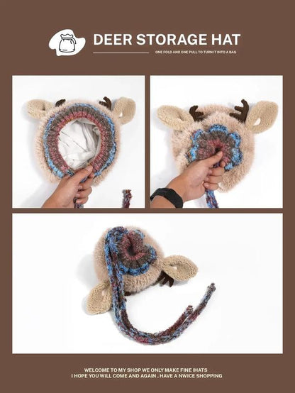 🏆Original Festive Christmas Antler Hat