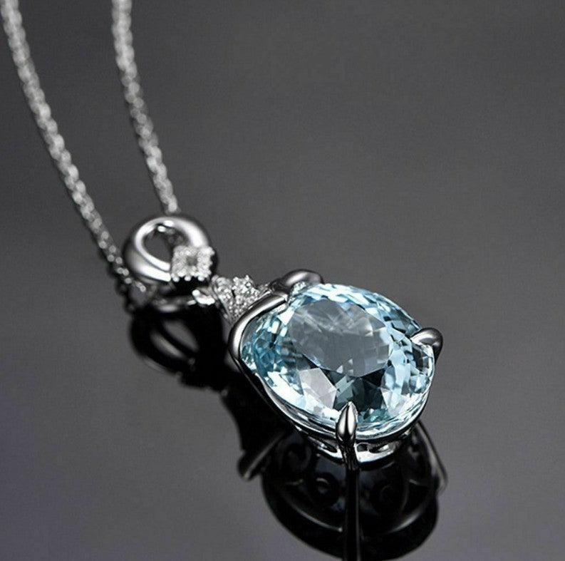 Carat Aquamarine Pendant