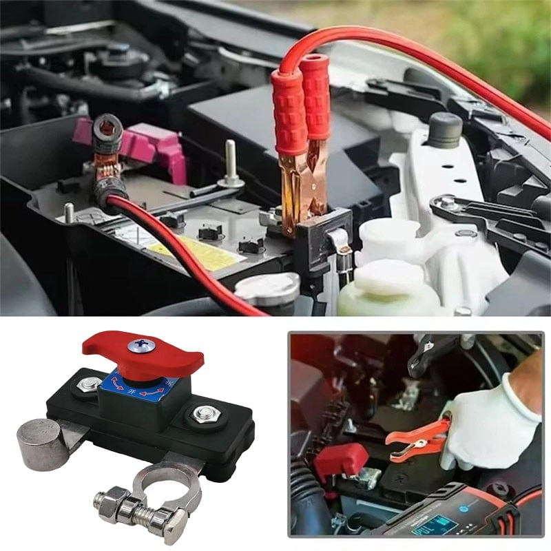 🏆45K+ SOLD🔧12V/24V Car Battery Isolation Switch Automatic Manual Circuit Breaker Protector💋
