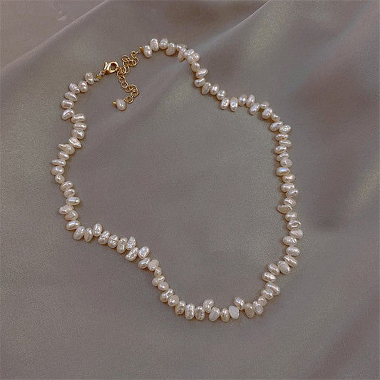 Irregular Pearl Necklace