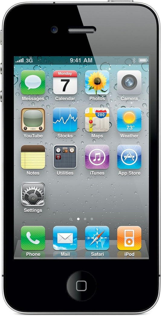 Apple iPhone 4S 16GB Unlocked GSM - Black (Renewed)