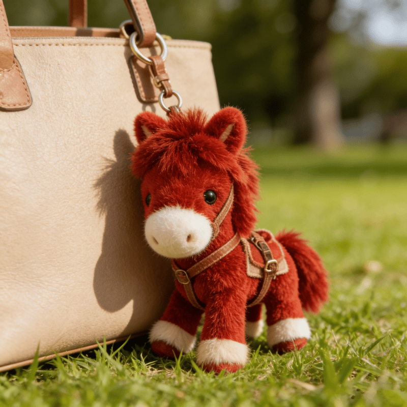 🔥LAST DAY 50% OFF 🐎Ponytata Plush Pony Bag Charm and Keychain🔥