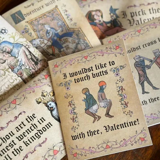 🔥HOT SALE 50% OFF -Medieval Valentine's Cards🔥