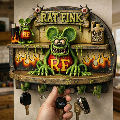 Rat Fink Garage Key Holder🔥