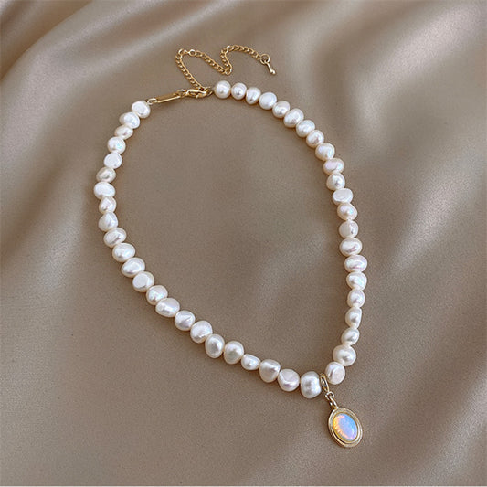 Irregular Pearl Necklace