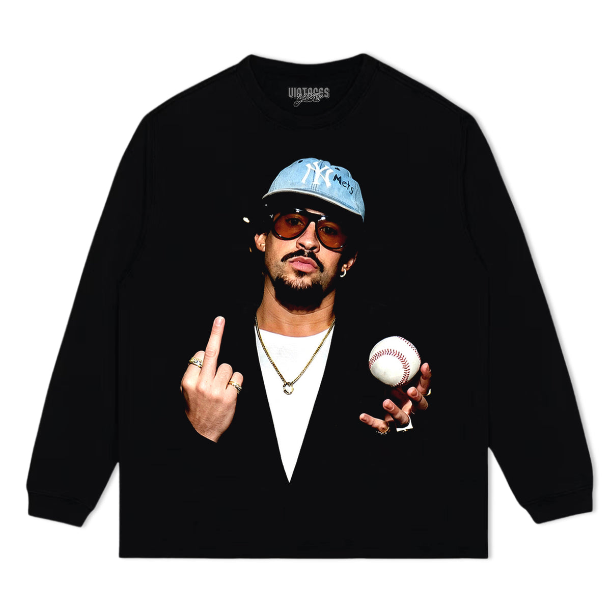 🔥BAD BUNNY V6 TEE & LS & HOODIE