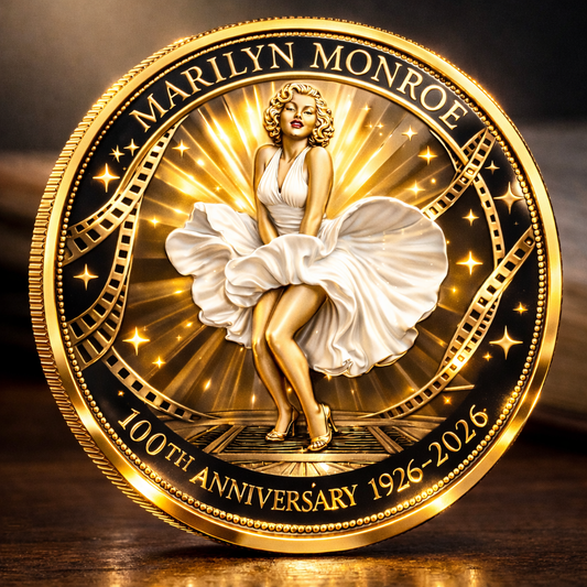 Marilyn Monroe 100th Anniversary Commemorative Coin (1926–2026)🔥
