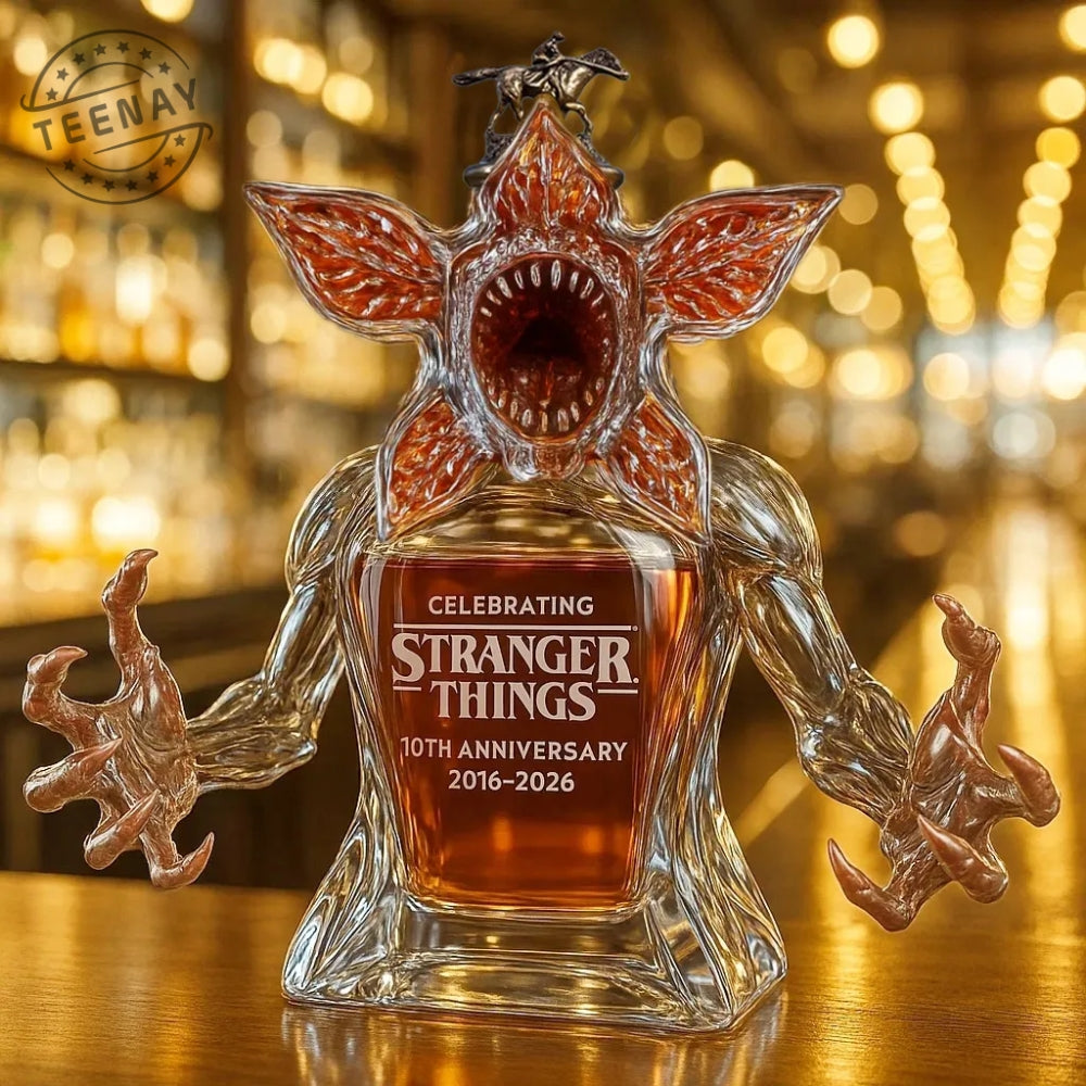 Epic Demogorgon Whiskey Bottle – Stranger Things Collectible Display🏆