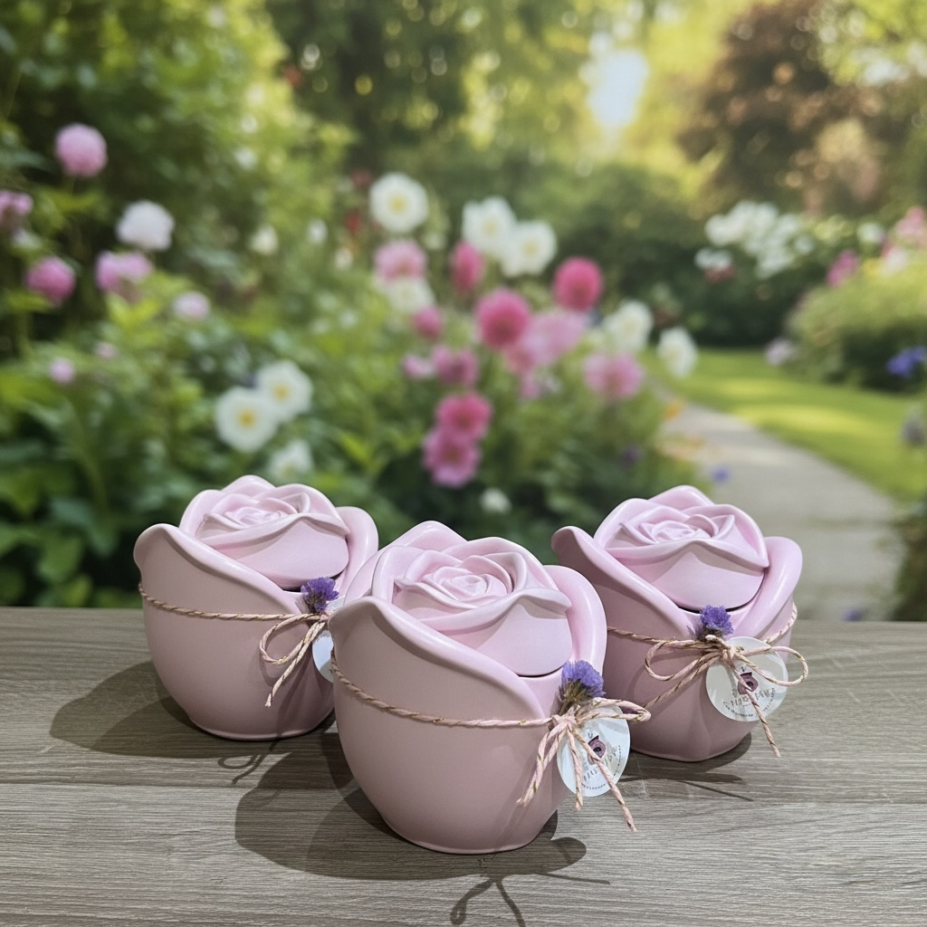 Rose Bloom Scented Candle💋