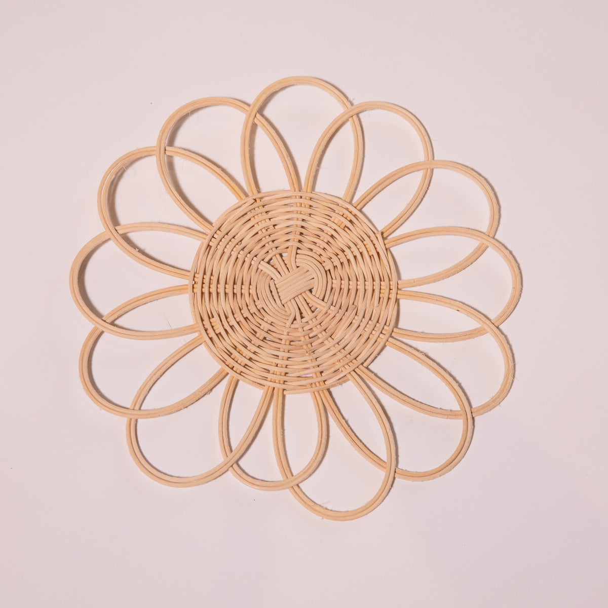Rattan Wall Hangings Set of 12