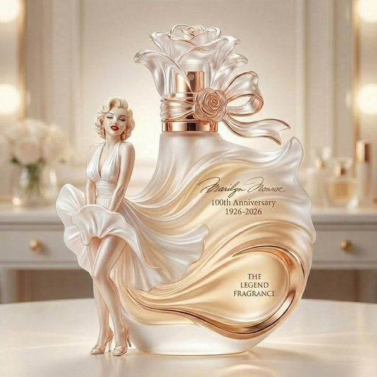 Marilyn Monroe 100th Anniversary "The Legend" Collectible Perfume Decanter (1926-2026)🔥