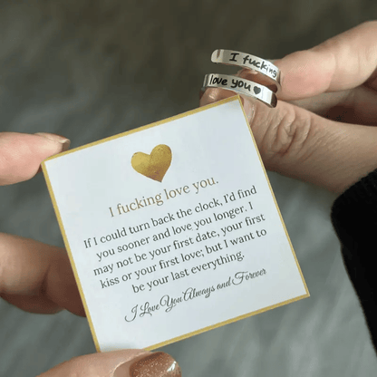 🔥Last Day 49% OFF -🌟❤️ I Fvcking Love You Ring – a daily reminder gift for your beloved💍🔥