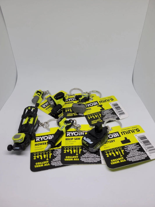 🏆Mini's Keyring Keychain One+ Power Tools Handyman Gift