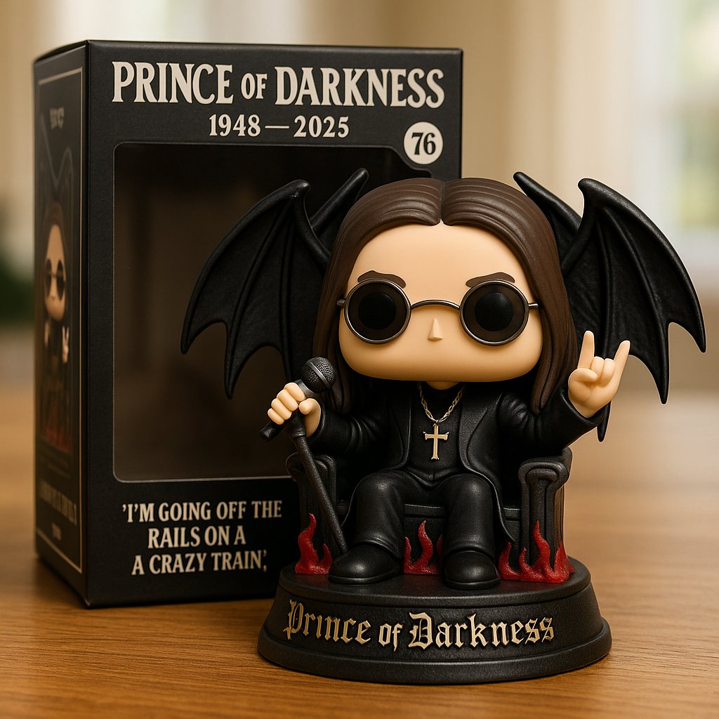 🏆POP!Moment Ozzy Osbourne – PRINCE OF DARKNESS 1948-2025