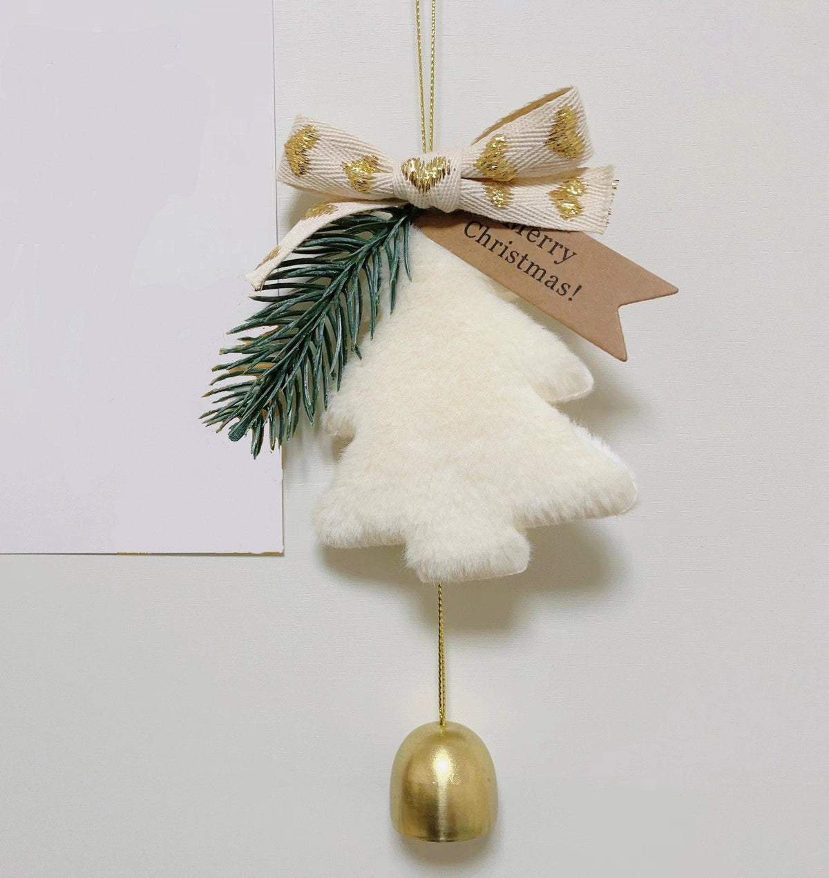 Christmas tree decorations with star bells🔔