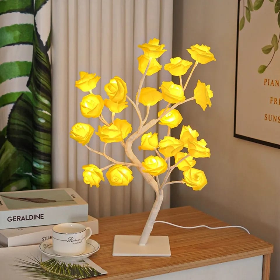 VALENTINES | Rose Tree Lamp 🌷💋