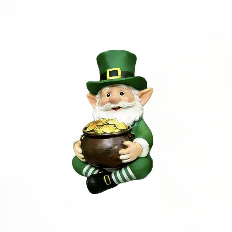 🍀🍺 St. Patrick’s Day Leprechaun Figurines – Bring Irish Luck & Cheer to Your Home💋