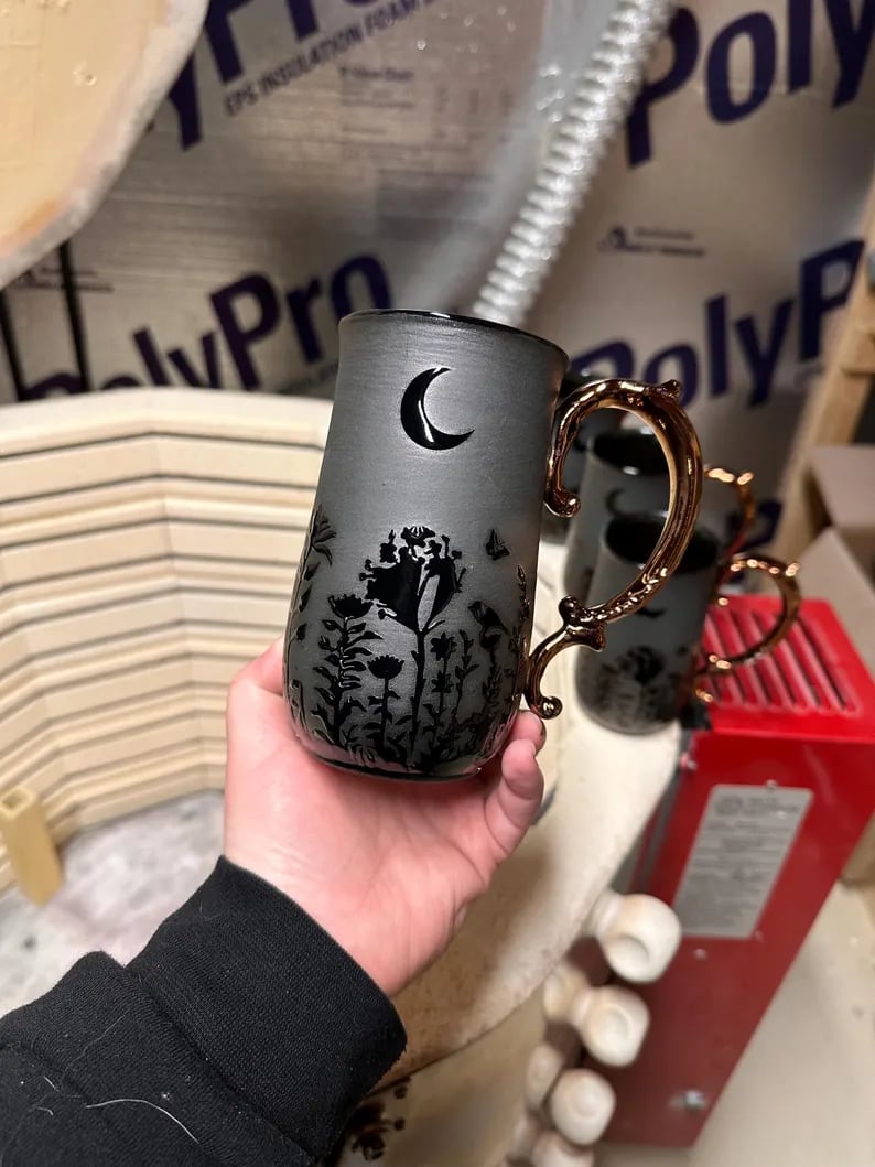 🔥Last Day 49% OFF - 🌙☕Gothic Moon Mug🔥🔥